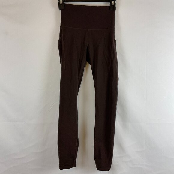 Lululemon Wunder Train High-Rise Tight 25" Solid Purple Color 4 - Picture 1 of 11